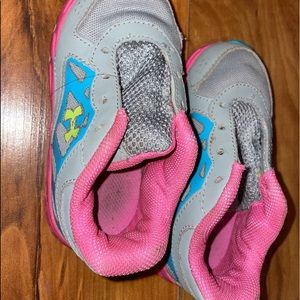 Toddler girl UnderArmor sneakers